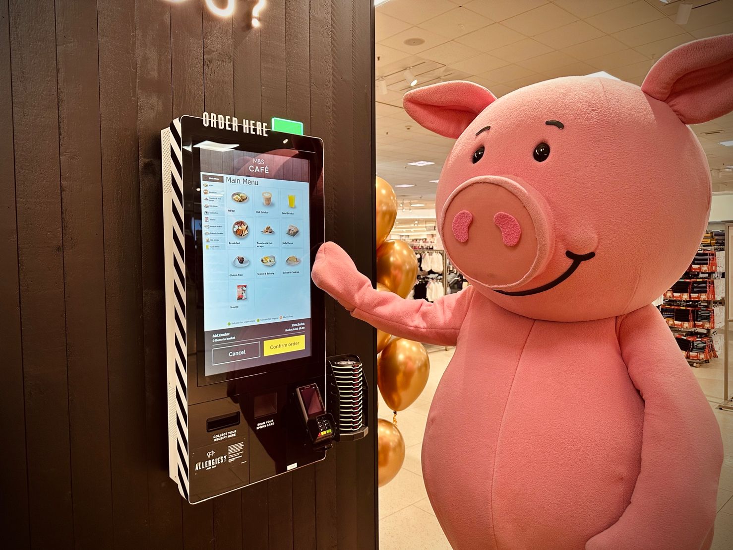 Self-Ordering Kiosk