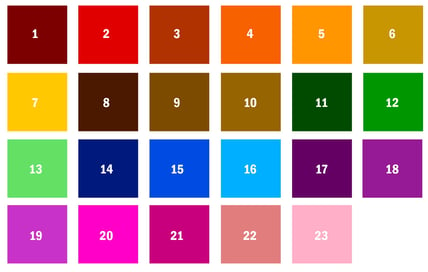 FindMe App Color Choices