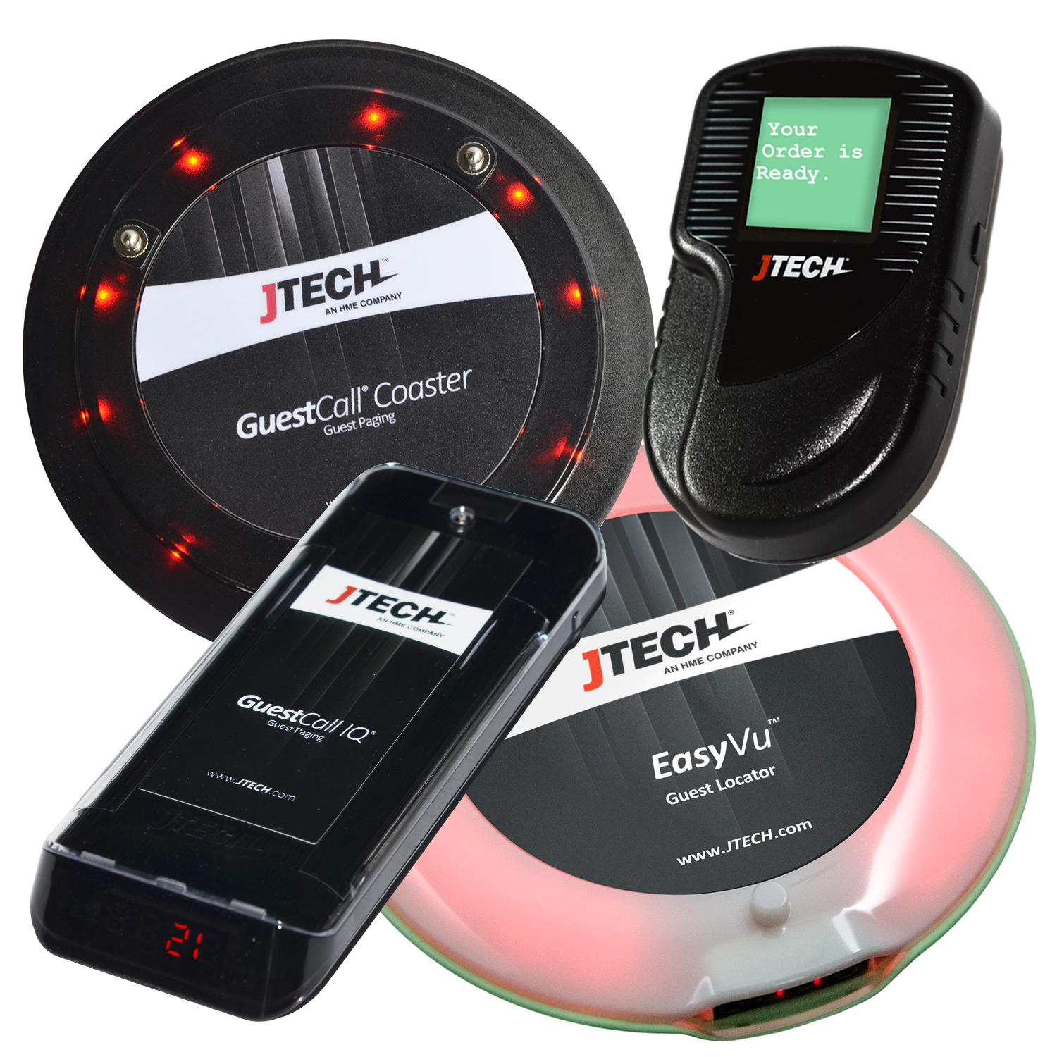 Guest Pager Composite - IQ Coaster Alert EasyVu Guest Pager Composite - IQ Coaster Alert EasyVu