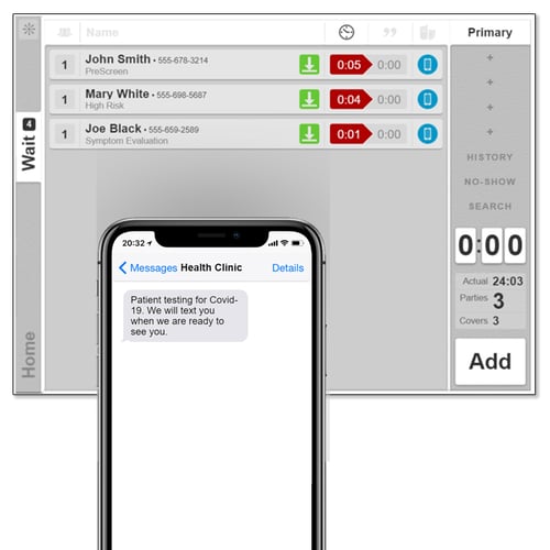 HC-HC Curbside Screen and Phone