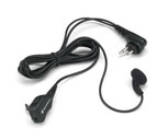 Earbud with Clip PTT & Microphone
