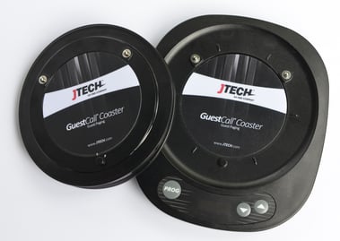 GuestCall Base Charger and One Coaster