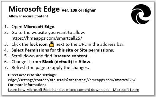SCM Edge Instructions