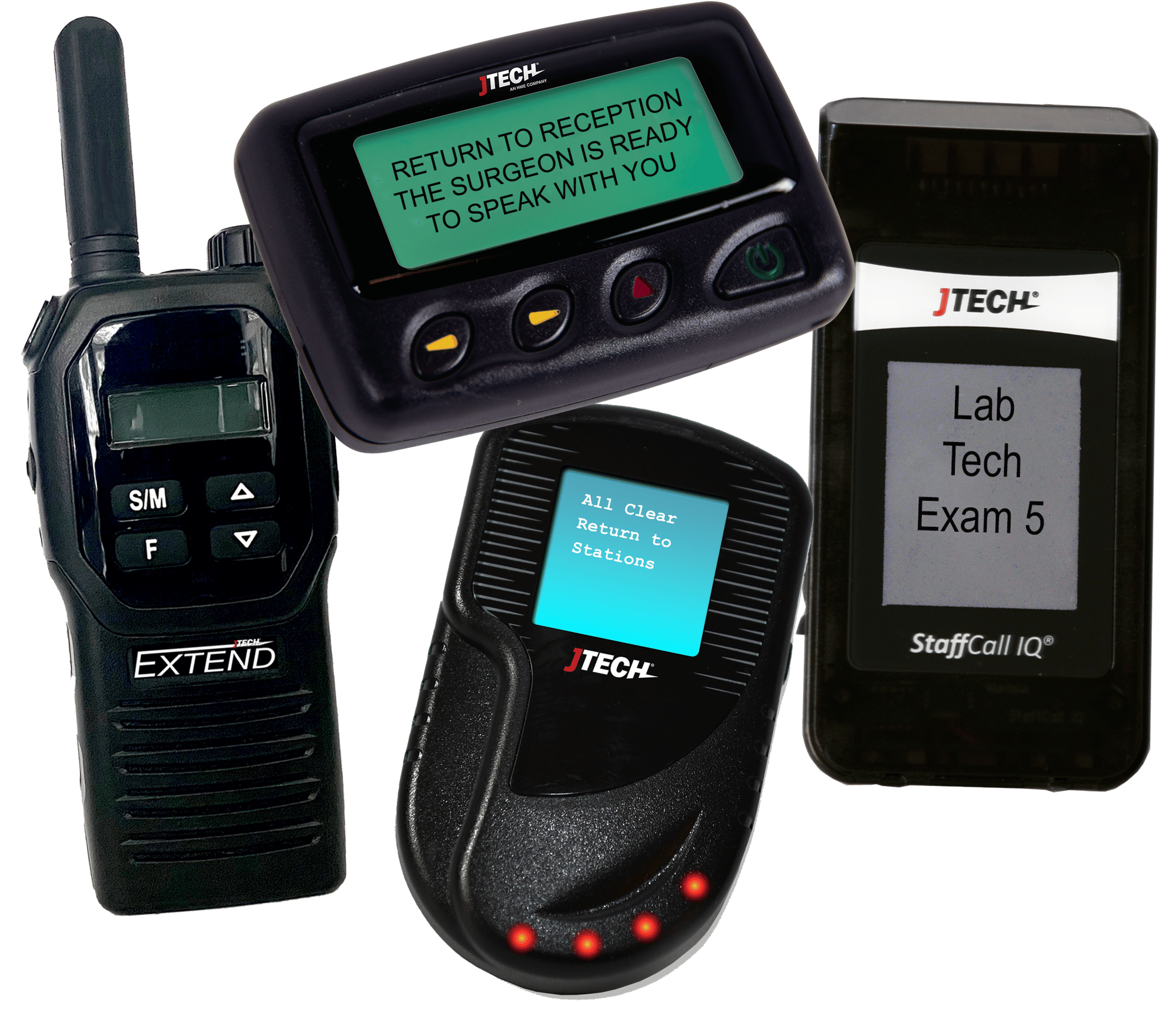 Staff and Provider Medical Pagers and Radios