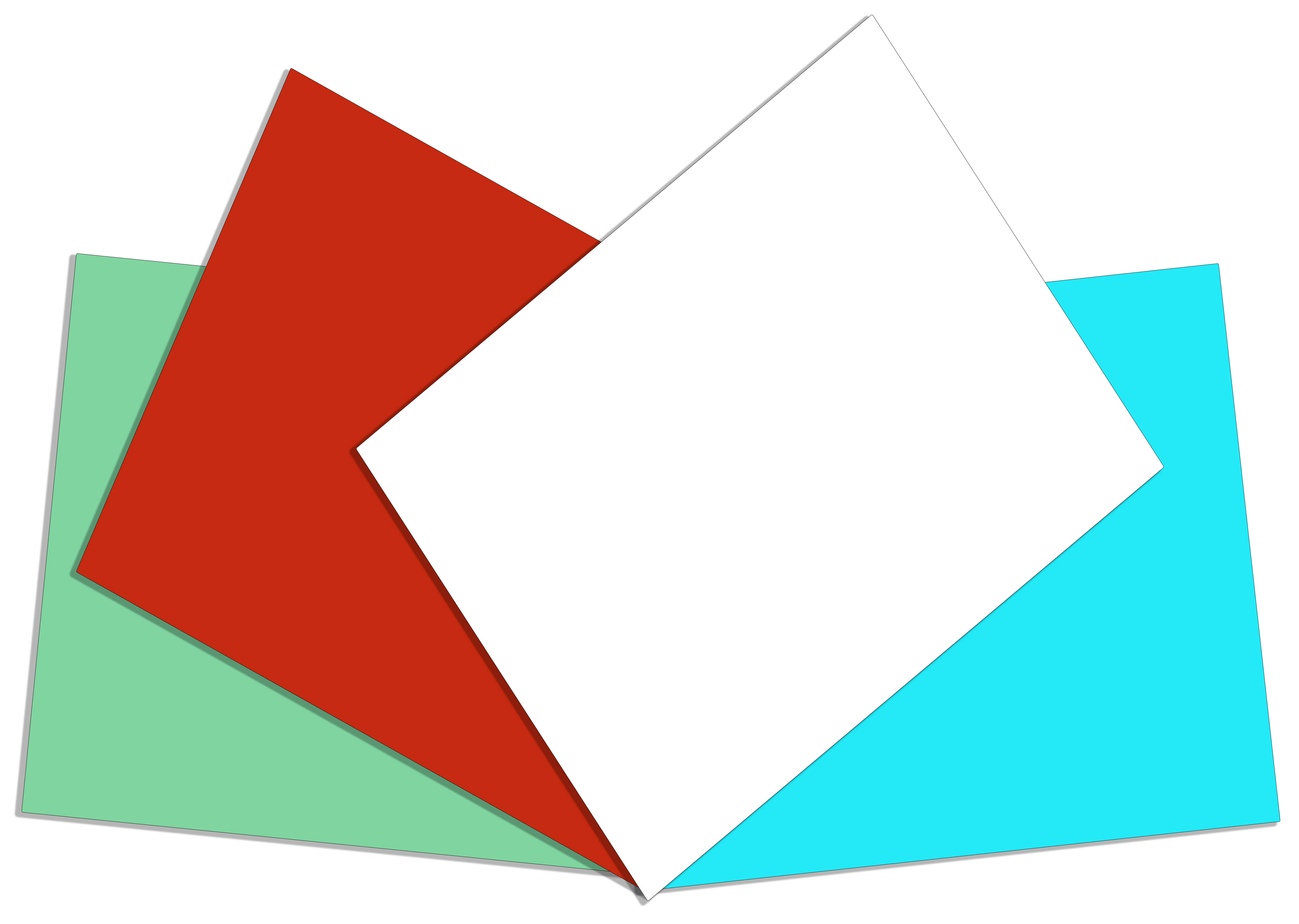 Color Swatches with shadows Color Swatches with shadows