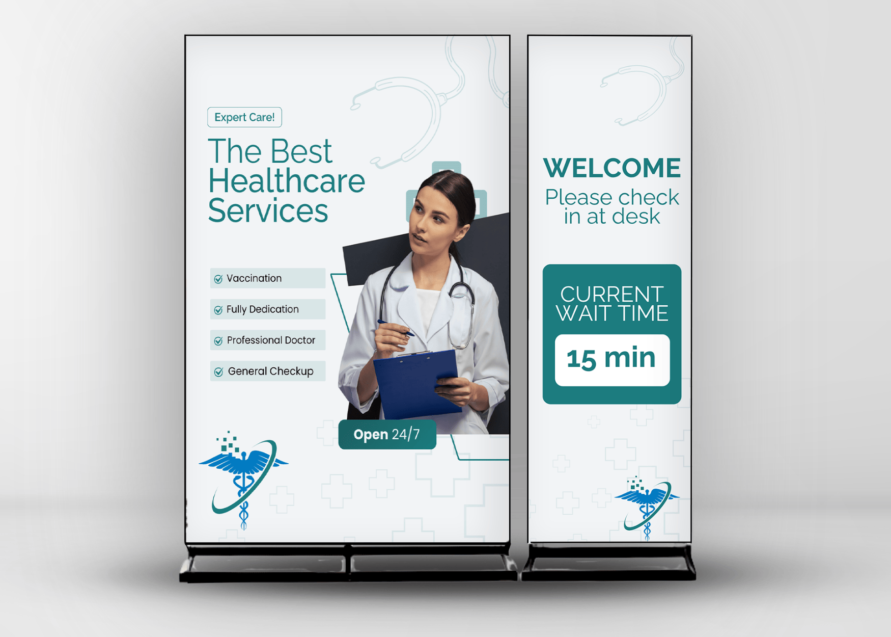 Tabs - Poster - Healthcare