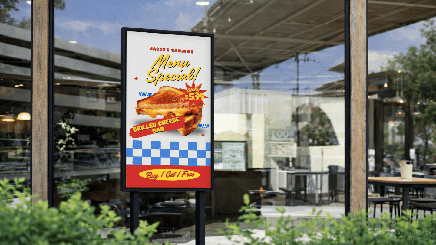 Window Poster - QSR Specials Lifestyle